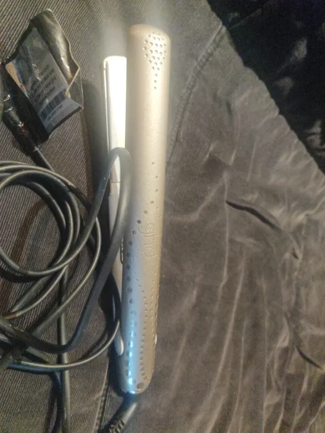 Plancha GHD Artic Plata y Blanca