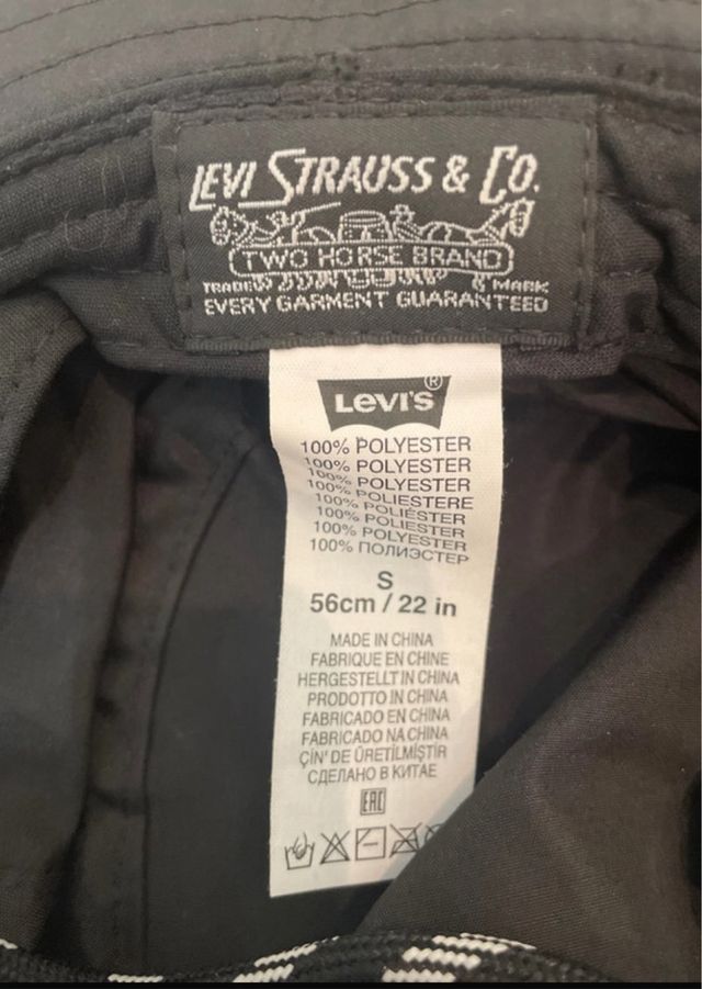 Sombrero Levi's Negro Aventura