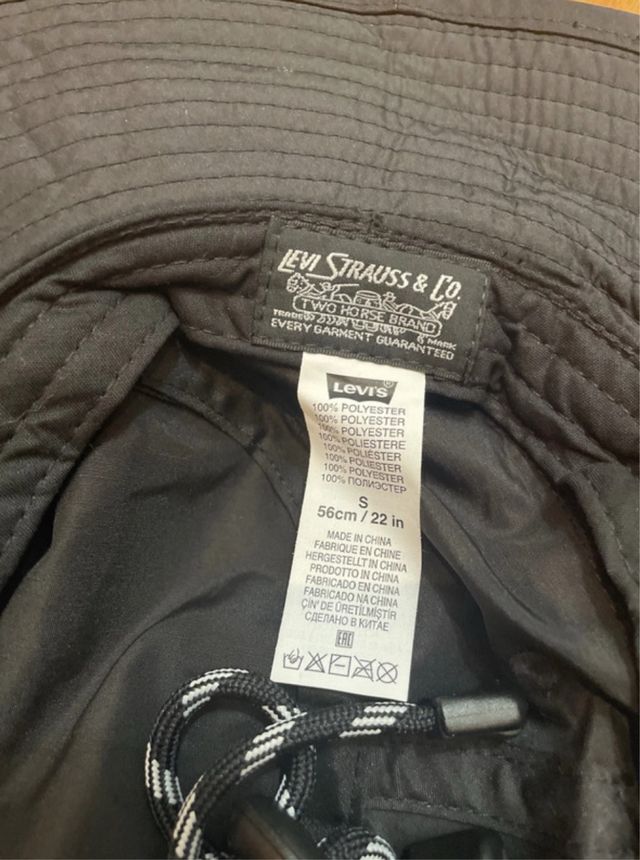 Sombrero Levi's Negro Aventura