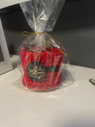 Cestino regalo Natale + make up mascara