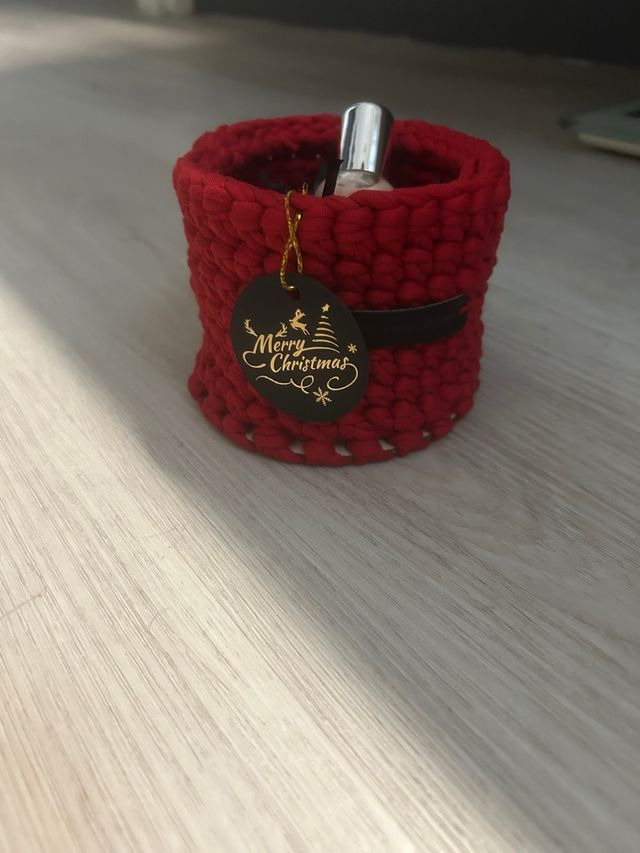 Cestino regalo Natale + make up mascara