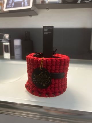 Cestino regalo Natale + make up mascara