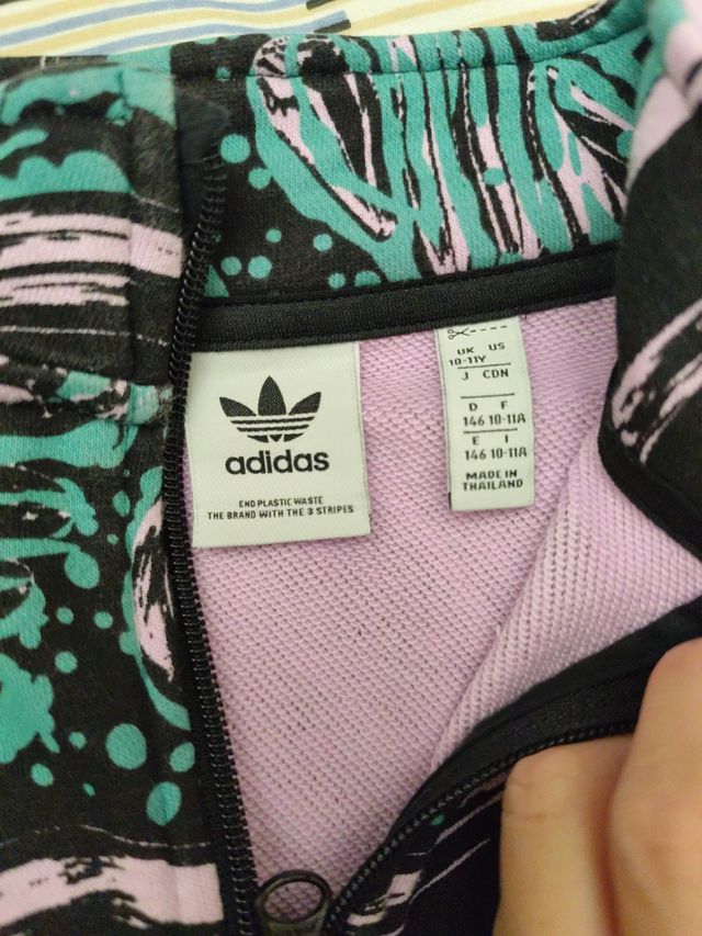 Sudadera Adidas 10-11Y Multicolor