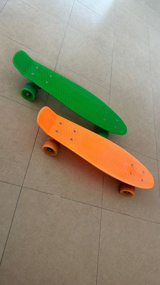2 Monopatines (Naranja y Verde)
