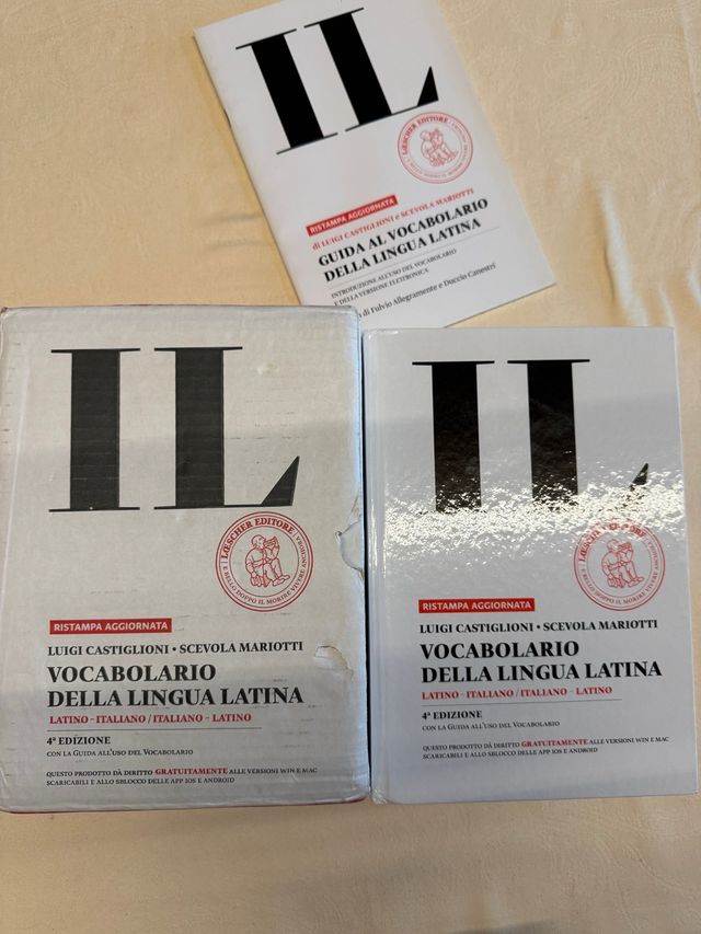 IL Vocabolario della lingua latina