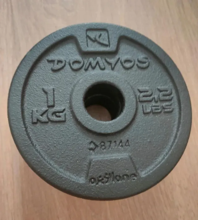 4 Discos de Peso 1 kg