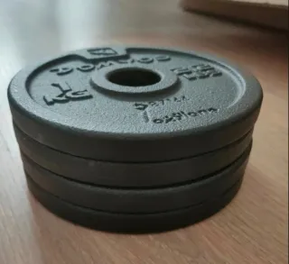 4 Discos de Peso 1 kg