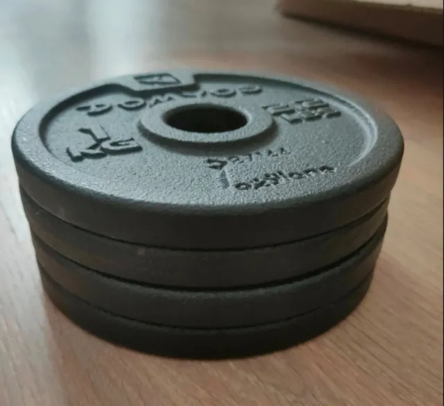 4 Discos de Peso 1 kg