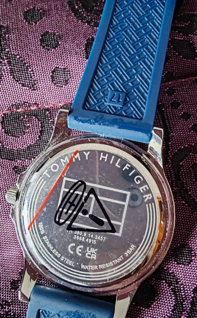 Reloj Tommy Hilfiger Azul y Plateado