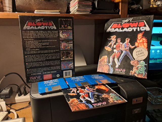 Body Blows Galactic Amiga 1200/4000 AGA