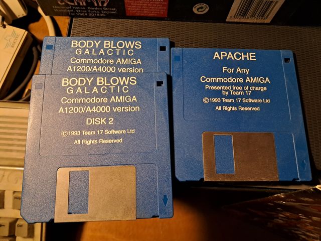 Body Blows Galactic Amiga 1200/4000 AGA
