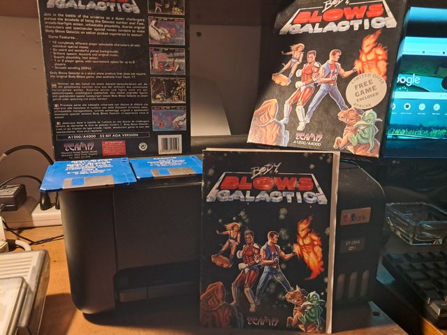 Body Blows Galactic Amiga 1200/4000 AGA