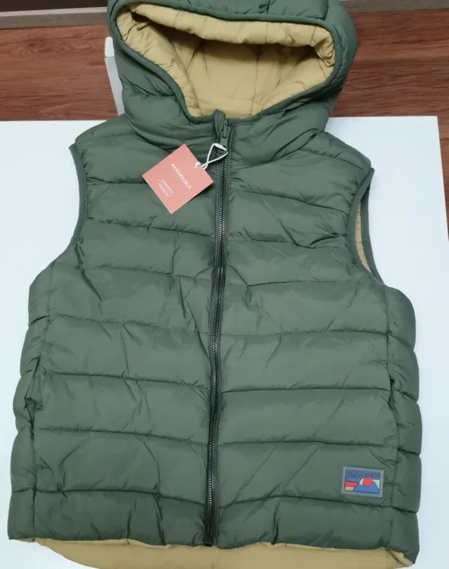 Chaleco reversible niños 9-10 años