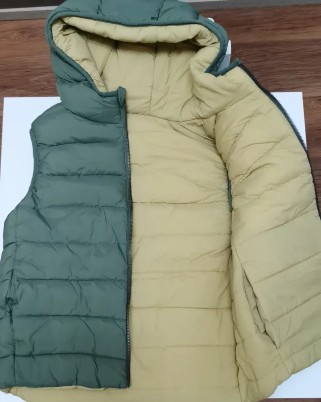 Chaleco reversible niños 9-10 años