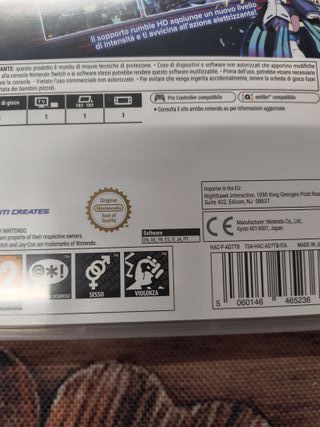 Azure Striking Gunvolt Striker Pack Switch