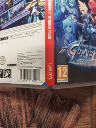 Azure Striking Gunvolt Striker Pack Switch