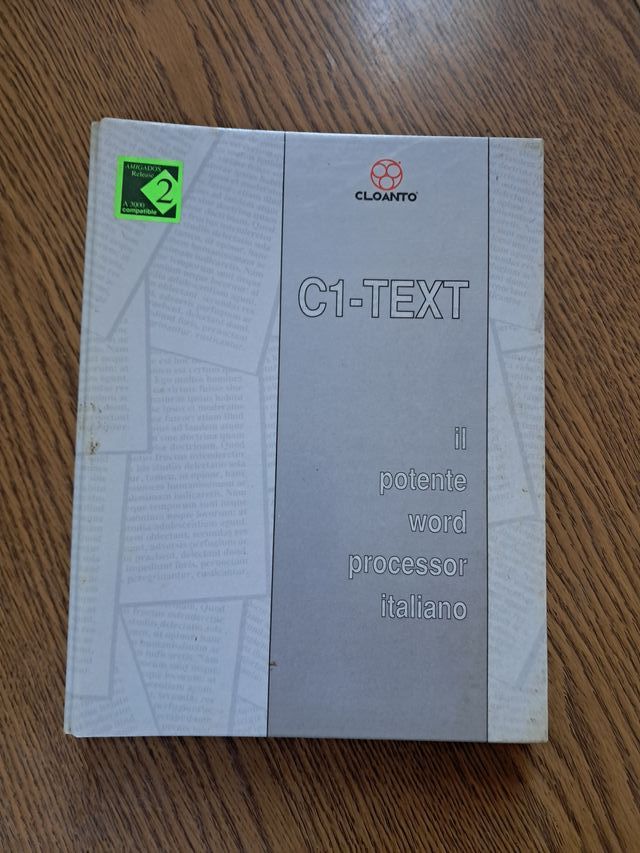 Floppy Disk Amiga C1-TEXT MFD-2DD