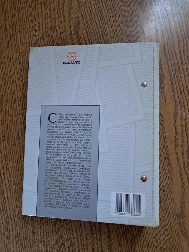 Floppy Disk Amiga C1-TEXT MFD-2DD