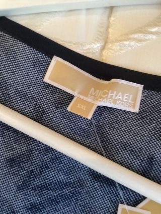 Vestito Michael Kors Blu/Bianco XXL