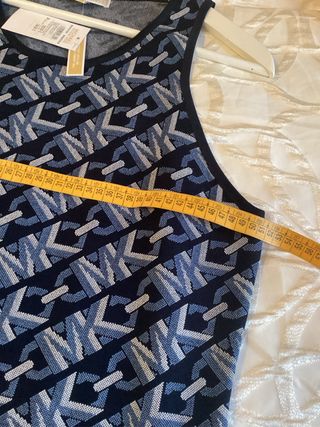 Vestito Michael Kors Blu/Bianco XXL