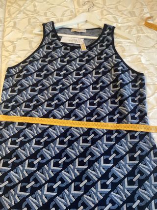 Vestito Michael Kors Blu/Bianco XXL