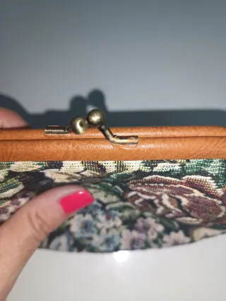 Monedero antiguo Petit Point años 80