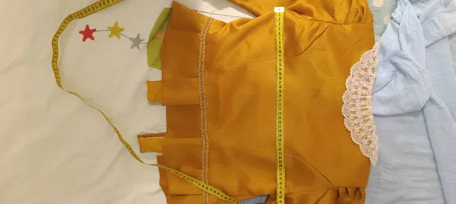 Corpiño Fallera Adulta Dorado