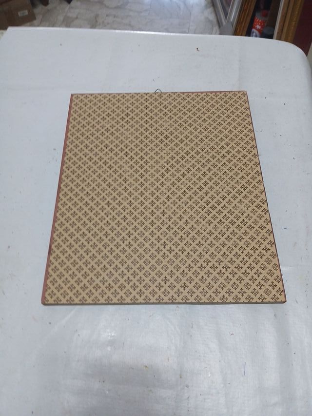 Quadro stampa ritratto Duce elmetto