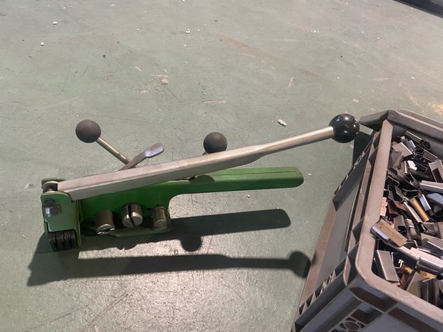 Flejadora manual para embalaje