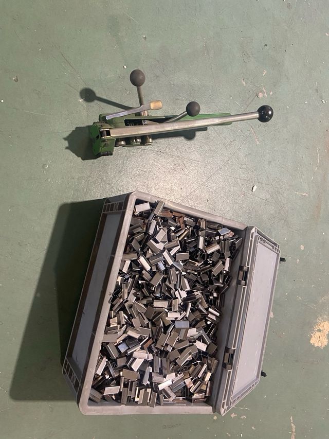 Flejadora manual para embalaje