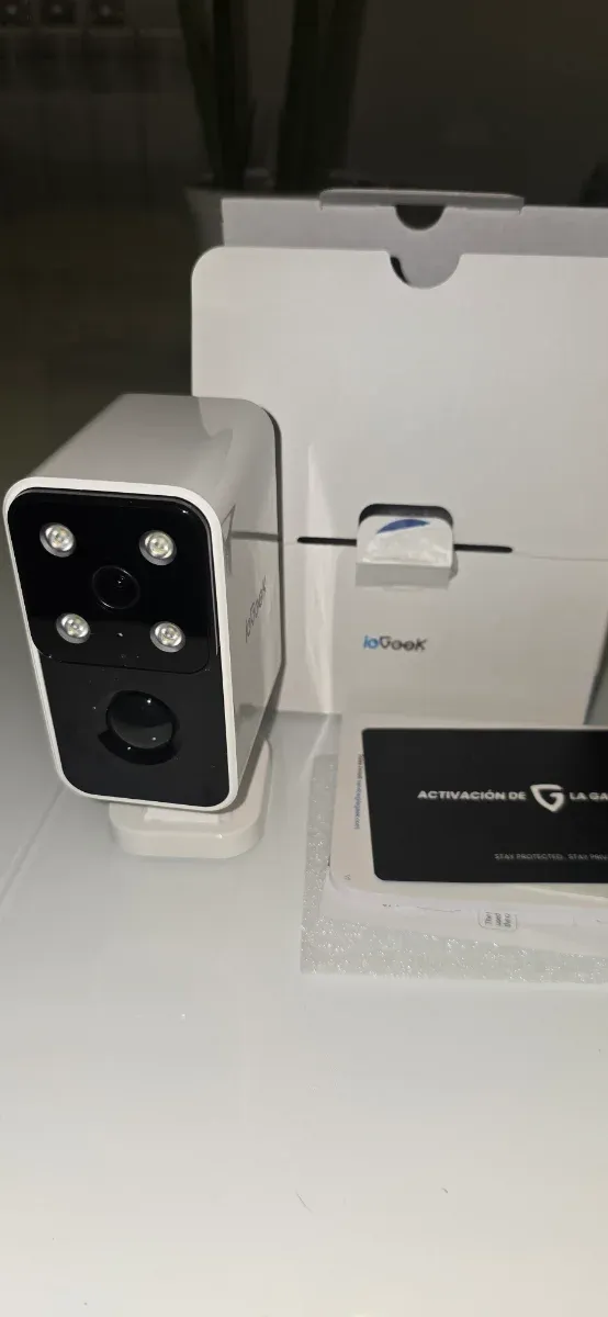 Cámara Vigilancia ieGeek 2K WiFi Exterior