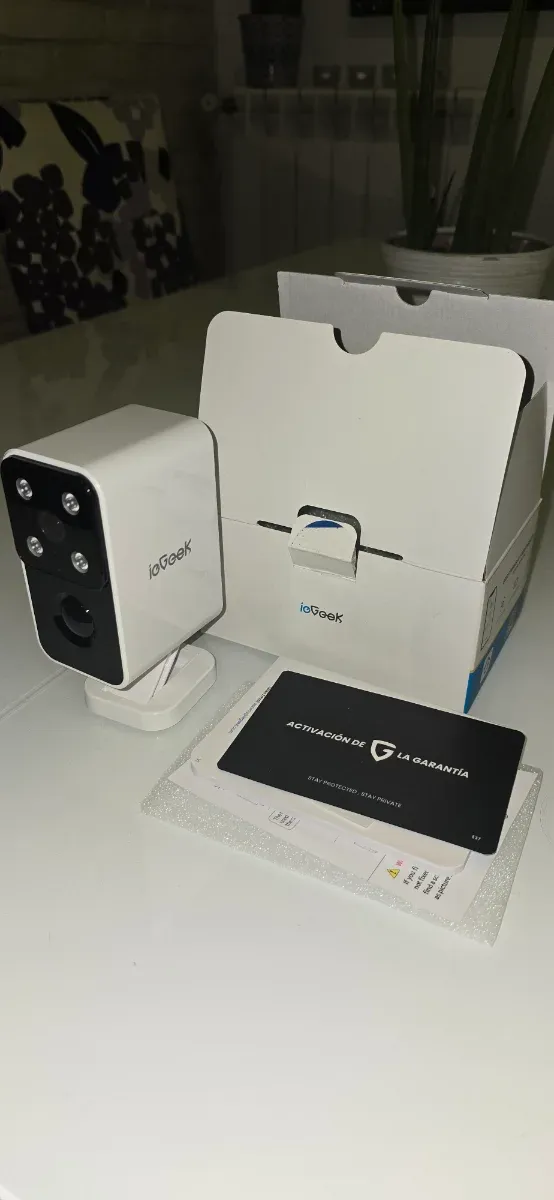 Cámara Vigilancia ieGeek 2K WiFi Exterior