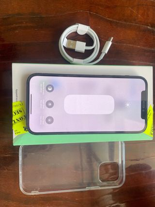 iPhone 12 64GB Blu con scatola e cover