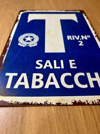 Insegna Metallica Sali e Tabacchi