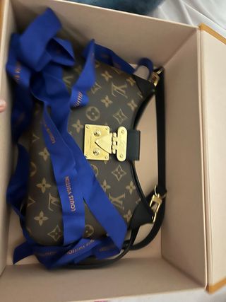 Bolso Louis Vuitton Marrón y Dorado