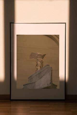 Poster A3 Scultura Louvre