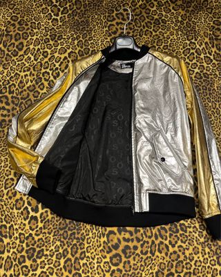 Bomber The Kooples Plata y Dorado