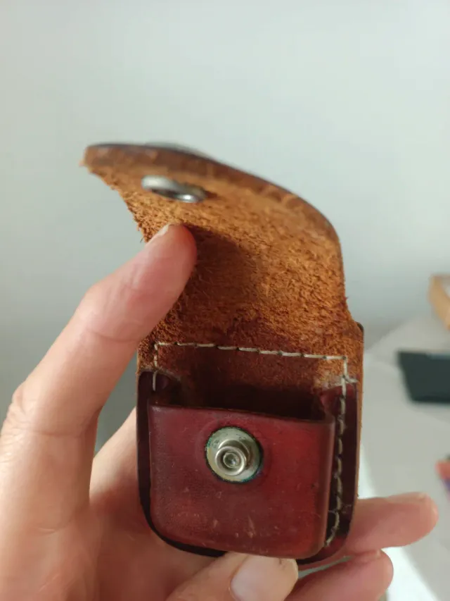 Funda de cuero para mechero Zippo Original