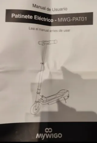 Patinete Eléctrico MWG-PAT01