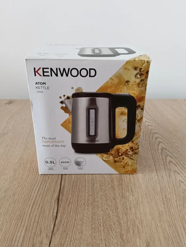 Hervidor eléctrico Kenwood 0,5L acero inoxidable –