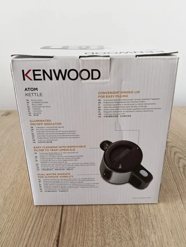 Hervidor eléctrico Kenwood 0,5L acero inoxidable –