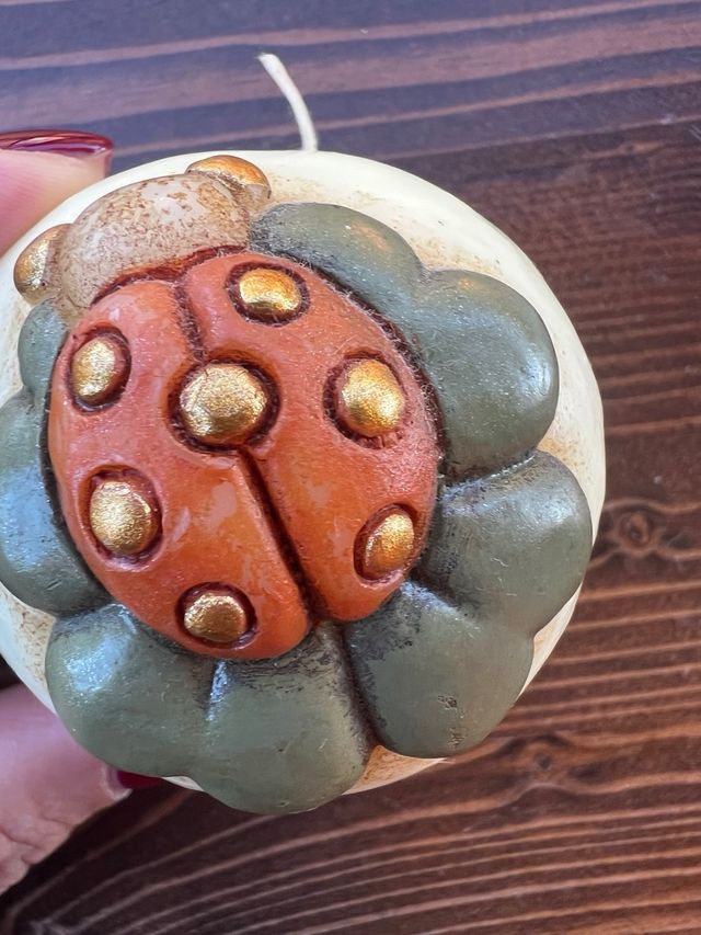 Candela Thun Coccinella e Quadrifoglio