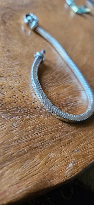 Bracciale snake in argento