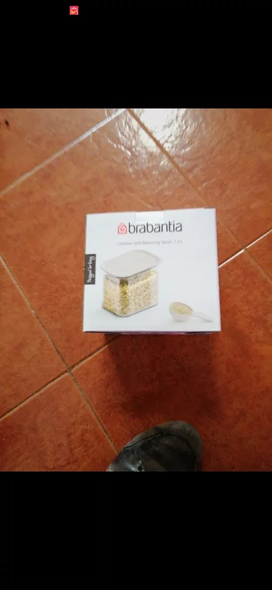 Caixa Brabantia 1.3L com Colher Medidora