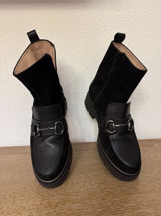 Botín Hispanitas Negro Hebilla