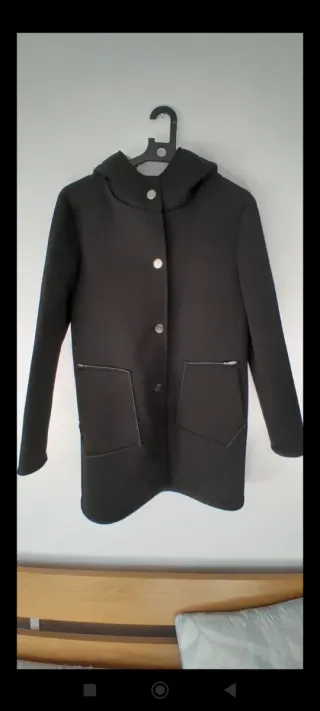 Chaqueta de neopreno negra