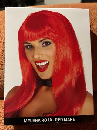 Disfraz + peluca Chucky Mujer Halloween Talla M