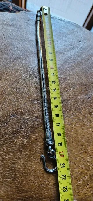 Bracciale snake in argento