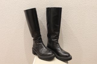 Botas altas Zara negras