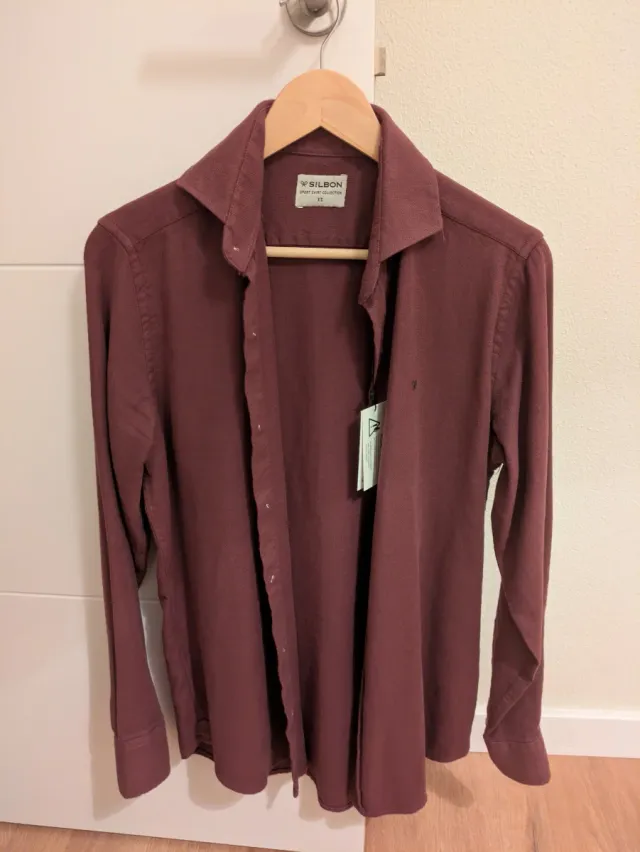 Camisa Silbon Roja Talla XS